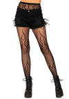 Netzstrumpfhosen Flammenmuster | Leg Avenue