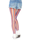 Rot Weiß Blau gestreifte Strumpfhose Amerika | Leg Avenue