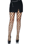 Netzstrumpfhose Strasssteine schwarz | Leg Avenue