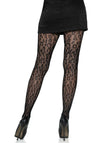 Netzstrumpfhose Leoparden Design schwarz | Leg Avenue