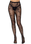 Netzstrumpfhose mit Käfern schwarz | Leg Avenue