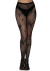 Netzstrumpfhose Geister schwarz | Leg Avenue