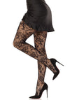 Strumpfhose mit Wildrosen-Muster | Leg Avenue