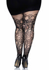 Netzstrumpfhose mit floralem Muster | Leg Avenue