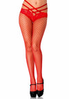 Netzstrumpfhose mit Spitzenhöschen | Leg Avenue