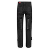 Robuste Gothic-Jeans mit Bondage-Hardware Schwarz | Aderlass