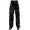 Verstellbare Rave Hose Schwarz Rot | Aderlass