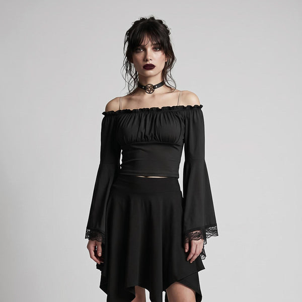 Witchy Mini Rock Schwarz von Aderlass – Ansicht 5