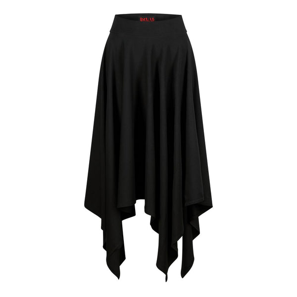 Fließender Maxirock für magische Looks Schwarz | Aderlass