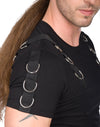 Battle Shirt Kurzärmeliges Jersey-ShirtSchwarz | Aderlass