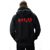 Kuscheliger Kult-Hoodie mit Reißverschluss Schwarz | Aderlass