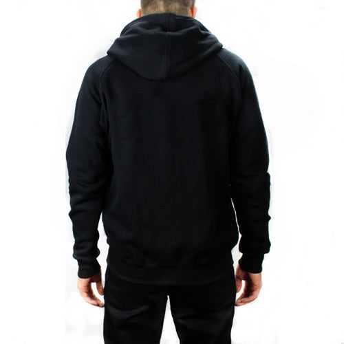 Hoodie Kapuzen-Pullover mit Logo Schwarz | Aderlass