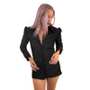 Vamp Blouse Schwarz für düstere EleganzSchwarz | Aderlass