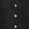 Unterbrust-Korsett Brocade Schwarz | Aderlass