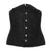 Unterbrust-Korsett Brocade Schwarz | Aderlass