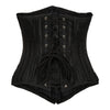 Unterbrust-Korsett Brokat Korsett Elegante Taille Schwarz | Aderlass