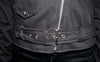 Ladys Bikerjacke mit Logo Schwarz | Aderlass