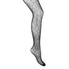 Strumpfhose mit Spinnennetz-Muster Schwarz | Aderlass