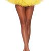 Gelber extravaganter Petticoat Rock aus bauschigem Organza | Leg Avenue