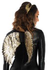 Kostümzubehör - Goldene Mini Engel Flügel | Leg Avenue