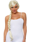 Perücke Blond langhaarig Zopf | Leg Avenue