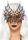 Kostümzubehör - Netzmaske Glitzer schwarz | Leg Avenue