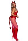 Glitzer-Teufel-Stirnband und Ansteckschwanz | Leg Avenue