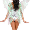 Transparentes schillerndes Feenflügel Set mit magischem Farbeffekt | Leg Avenue