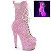 ADORE-1040-IG - Plateau Stiefelette - Rosa Glitzer Glow Neon UV | Pleaser_168793.jpg