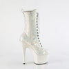ADORE-1040-IG - Plateau Stiefelette - Weiß mit Glitzer | Pleaser_171532.jpg
