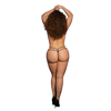 Schwarzer aufregender Tanga mit transparentem Mesh und verstellbaren Riemchen von Le Désir by Shots – Ansicht 12