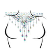 Transparentes funkelndes Choker Körperklebejuwel mit luxuriösen Strasssteinen | Leg Avenue