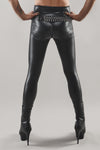 Wetlook Herren Leggings mit 360° Dehnung und abnehmbaren Reißverschlüssen | Regnes Fetish Planet