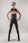 Wetlook Herren Leggings mit 360° Dehnung und abnehmbaren Reißverschlüssen | Regnes Fetish Planet