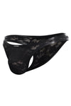 Herren-String mit Spitze Schwarz | CUT4MEN
