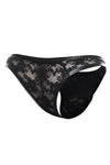 Herren-String mit Spitze Schwarz | CUT4MEN