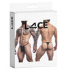 Herren-G-String mit Spitze Schwarz | CUT4MEN