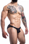 Herren-Bulge-Slip mit Spitze Schwarz | CUT4MEN