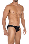 Herren-Bulge-Slip mit Spitze Schwarz | CUT4MEN