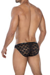 Herren-Bulge-Slip mit Spitze Schwarz | CUT4MEN