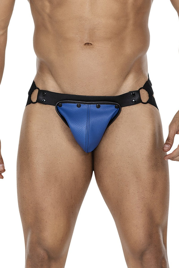 Herren Jock Snap mit Metallringen und Druckknöpfen Königsblau | CUT4MEN