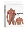 Herren-Harness mit Metallringen Pink | CUT4MEN