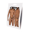 Ouvert-Herren-String Schwarz | CUT4MEN