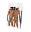 Brazilian Herren-Tanga Grün | CUT4MEN