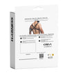 Herren-Brust-Harness mit Metallringen Schwarz | CUT4MEN
