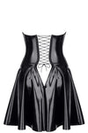 Verführerisches Lack-Minikleid TDJutta001 mit Schnürung | Demoniq SALE