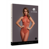 Roter atemberaubender Bodystocking im sinnlichen Mix aus Spitze und Netz von Le Désir by Shots – Ansicht 2