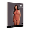 Roter atemberaubender Bodystocking im sinnlichen Mix aus Spitze und Netz von Le Désir by Shots – Ansicht 9