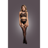Schwarzes atemberaubendes zweiteiliges Dessous Set mit edler Spitze von Le Désir by Shots – Ansicht 4