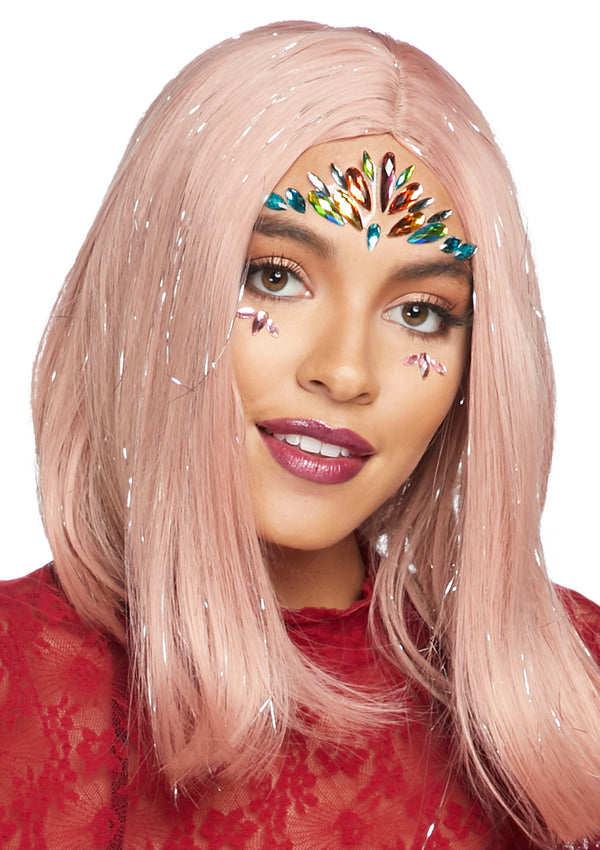 Gesichts Juwelen Sticker mehrfarbig | Leg Avenue